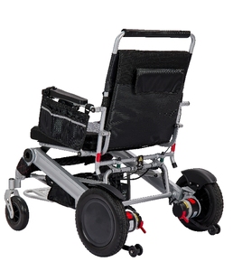 Kursi Roda Elektrik Portabel Bariatrik HBS 0130, Dapat Dilipat, Bermotor, Beban 200kg, Lebar Dudukan 55cm - Product Image 3