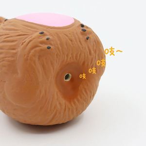 Nouveau jouet interactif pour chien en forme d'animal, brosse à dents pour chiot, jouet à mâcher en TPR pour chiens agressifs, jouet couineur pour animaux de compagnie - Product Image 5