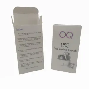 Custom Ontwerp Magnetische Kartonnen Hoofdtelefoon Papier Geschenkdozen Oortelefoon Verpakking Voor Oortelefoons