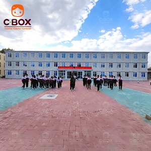 Cbox - Bâtiment d'enseignement modulaire détachable en gros - Bureau mobile - Salle de classe - Hôtel - Magasin - Maison préfabriquée en conteneur à plat - Product Image 2