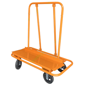 <span class=keywords><strong>Chariot</strong></span> à plateforme robuste à quatre roues <span class=keywords><strong>pour</strong></span> plaques de plâtre, capacité de 3000 lb - Product Image 1
