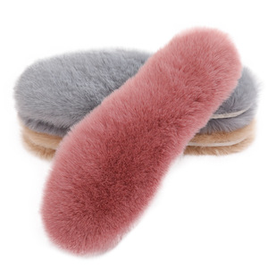 Plantillas de Fieltro Cálido y Felpa con Imitación de Piel de Conejo, Insertos de Felpa para Zapatos de Invierno, Almohadillas Suaves y Gruesas para los Pies, para Hombres y Mujeres - Product Image 1