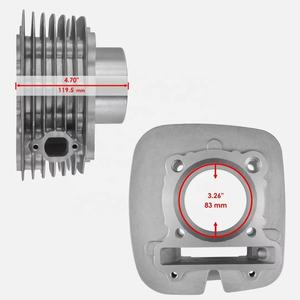 Pièces de vtt 83.00mm 348cc cylindre de reconstruction joint de Piston Kit d'extrémité supérieure pour Yamaha Big Bear <span class=keywords><strong>350</strong></span> YFM350 1987-1989 4X4 - Product Image 5