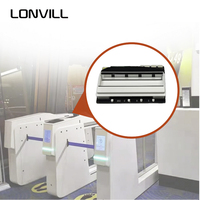 LONVILL ISO 14443 a B 13.56MHz 106 à 848 Kbits/s Transfert de données Plug and Play Scanner de cartes de passeport OCR pour contrôle d'accès