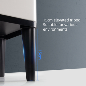 Thùng rác cảm biến thông minh Bạc 50L mới của <span class=keywords><strong>2025</strong></span> có nắp trượt và ngăn chứa túi rác-Sản phẩm nhà thông minh - Product Image 5