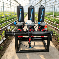 Filter Disk Saluran Air Irigasi Tetes Otomatis Efisiensi Tinggi Tipe T Kompak Profesional untuk Kebun dan Pertanian