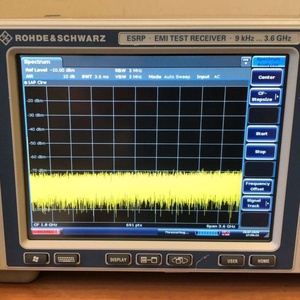Équipement EMI Rohde & Schwarz ESRP3 reconditionné d'occasion, 9 KHz à 3,6 GHz, calibré ISO17025, garantie 1 an, fabriqué en Allemagne - Product Image 2
