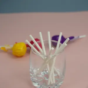 Hohe qualität direkt ab werk liefern weiß handwerk papier stick für lollipop