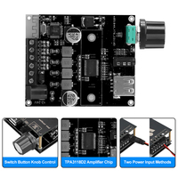 VIRE TPA3118 çift kanallı Stereo dijital ses güç amplifikatörü kurulu Hifi Bluetooth 5.3 Subwoofer amplifikatör devre
