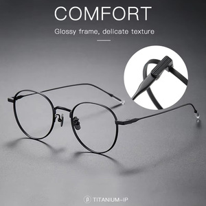 Lunettes <span class=keywords><strong>de</strong></span> marque <span class=keywords><strong>de</strong></span> créateur en ligne Montura <span class=keywords><strong>De</strong></span> Gafas Lujo Lunettes <span class=keywords><strong>de</strong></span> <span class=keywords><strong>vue</strong></span> Pilot Brillen Lunettes <span class=keywords><strong>de</strong></span> <span class=keywords><strong>vue</strong></span> IP Montures <span class=keywords><strong>de</strong></span> lunettes en titane pur - Product Image 3