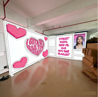 Stand d'exposition rétroéclairé 10x10 pieds avec éclairage pour salons professionnels, conception gratuite incluse