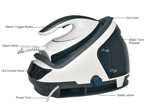 2025 New 3000 Wát LCD LED hiển thị anodize soleplate Sắt Điện Máy phát điện hơi nước sắt với nồi hơi - Product Image 6