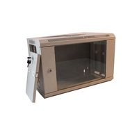 WebiTelecomms 4U Armoire murale en acier SPCC entièrement assemblée avec ventilateur inclus pour centre de données, rack de serveur 19 pouces
