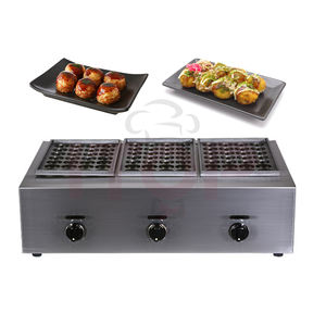 Takoyaki-fabricante de bolas de pescado de acero inoxidable, máquina de aperitivos, <span class=keywords><strong>Mini</strong></span> Waffle, 1-3 placas - Product Image 1