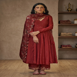 Abiti Pronti da Indossare in Cotone, Raso e Lino, Kurtis all'Ingrosso, Anarkali Ultima Moda a Basso Prezzo, Dupatta e Giacca per <span class=keywords><strong>Ragazze</strong></span> <span class=keywords><strong>Indiane</strong></span> - Product Image 3