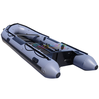 Vente d'usine, bateau pneumatique en PVC Hypalon, plancher en alliage d'aluminium, bateau pneumatique de pêche personnalisé pour la pêche, bateau de sauvetage