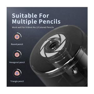 Taille-crayon électrique pour enfants, fonctionne sur piles, appareil électronique en plastique pour crayons HB/2B et toutes tailles de crayons de couleur - Product Image 4