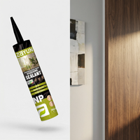 Scellant en silicone décoratif de haute pureté OEM, anti-moisissure, multifonctionnel, pour les joints des panneaux muraux en bois dans le salon