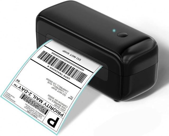 4x6 Printer Phomemo B246D Wireless Waybill Barcode Label Stickers Shipping Label Printer Address Shipping Printer for Logistics