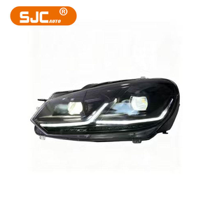 SJC faro Auto per Volkswagen <span class=keywords><strong>Golf</strong></span> 6 2013 - <span class=keywords><strong>2017</strong></span> LED <span class=keywords><strong>GOLF</strong></span> VI Mk6 luci anteriori accessori Auto fari Plug and Play - Product Image 4