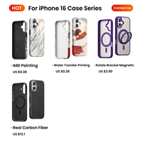 Coque de téléphone magnétique mate coque de téléphone portable magnétique en silicone coque de téléphone biodégradable transparente pour iphone 16 pro max
