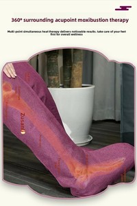 इलेक्ट्रिक हीटिंग मोक्सीबुशन जूते 360 पूर्ण लपेटे ऊन 60 सेमी rra मॉडल घुटने की सुरक्षा फिजियोथेरेपी गर्मी - Product Image 6