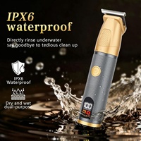 ST10-1010-5 ST10-1010 Juego de Cortapelos 6 en 1, Batería de 1500 mAh, IPX6, Voltaje Constante, USB 5V 1A, OEM, ODM, Logotipo Personalizado, Venta al por Mayor