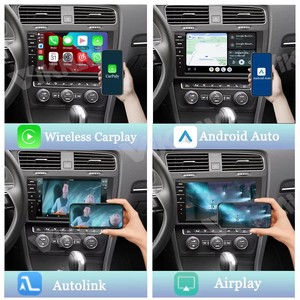 ระบบ Linux สำหรับ Volkswagen Golf <span class=keywords><strong>Magotan</strong></span> Tiguan กล่องถอดรหัสมัลติมีเดียระบบ CarPlay ไร้สายระบบนำทาง <span class=keywords><strong>GPS</strong></span> สเตอริโออัตโนมัติสำหรับ Volkswagen Golf - Product Image 4