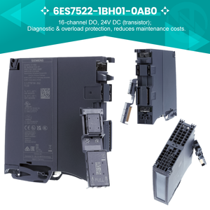 SIEMENS Gold Seller 6ES7 522-1BH01-0AB0 SIMATIC S7-1500 DO 16x24VDC/0.5A BA Modulo di Uscita Digitale 6ES7522-1BH01-0AB0 - Product Image 6