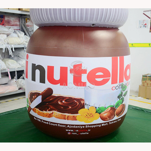 Modèle de <span class=keywords><strong>bouteille</strong></span> de <span class=keywords><strong>Nutella</strong></span> et de boîte de beurre de cacahuète gonflable commercial pour la publicité de ballons - Product Image 2