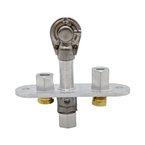 Bruciatore Pilota Ecologico in Metallo a <span class=keywords><strong>2</strong></span> Vie per Riscaldatore a Gas, Ricambio per Uso Domestico, Esterno, Garage, Camper, GPL e Commerciale - Product Image 1