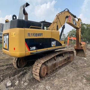 Excavatrice d'occasion 49 tonnes Caterpillar Cat349E grande pelle hydraulique sur chenilles peinture originale Cat349e pelleteuse d'occasion en vente - Product Image 1