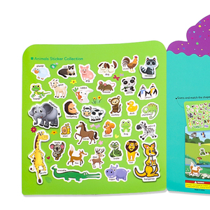 YALONG YLWG10129 personalizado extraíble duradero suave regalos educativos pegatinas estáticas juguete niños libros de pegatinas reutilizables - Product Image 4