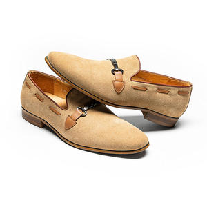 Zapatos casuales de cuero para hombre - elegantes, transpirables, duraderos para el verano, sin olor a pies, zapatos de vestir y oxfords de cuero para hombre - Product Image 4