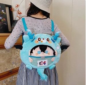 Bolsa de <span class=keywords><strong>Peluche</strong></span> de 30CM con Diseño de Miku de Boca Grande, Juguete de <span class=keywords><strong>Peluche</strong></span>, Regalo - Product Image 2