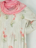Vêtements islamiques modestes, abaya arabe, robe musulmane pour femmes, robe élégante rose à fleurs, plissée devant, boutonnée, robe maxi ample