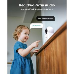 Camstro 6 Pack 3K Security <b>Camera</b> Indoor 360 Degree Baby Pet Monitor With Auto Tracking AI Detection <b>WiFi</b> <b>Smart</b> Home - Product Image 6
