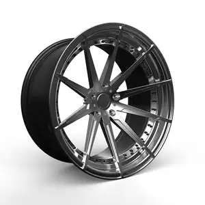 20 pulgadas 20x12 4x98 5x114 negro de 19 pulgadas 21 forjado 5x130 ruedas