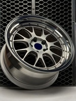 Jantes forgées FHJ 17 18 19 20 21 22 24 pouces, 2 pièces, finition polie, jantes forgées à profil profond pour BMW M3 M4 Audi LMR