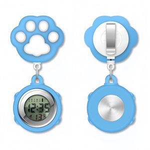 Relojes <span class=keywords><strong>de</strong></span> Cuarzo <span class=keywords><strong>de</strong></span> Moda con Clip <span class=keywords><strong>de</strong></span> Bolsillo con Diseño <span class=keywords><strong>de</strong></span> Pata <span class=keywords><strong>de</strong></span> Gato, <span class=keywords><strong>Reloj</strong></span> <span class=keywords><strong>de</strong></span> Silicona OEM Personalizado, <span class=keywords><strong>Reloj</strong></span> <span class=keywords><strong>de</strong></span> Broche Elástico para Enfermeras - Product Image 1