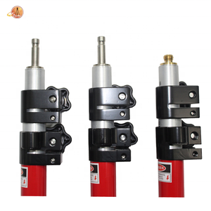 مسح الأراضي: m مسح قطب المنشور مع قفل ملتوي وفقاعة مجموع محطة استخدام مسح الأرض القطب المدى - Product Image 2