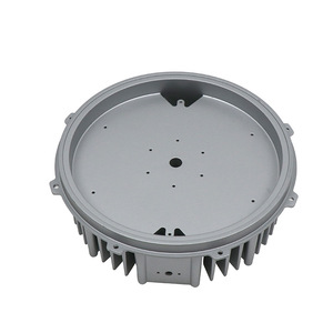 Dissipateur thermique en aluminium moulé sous pression de précision A380 ADC12, sablé, pour applications de refroidissement automobile - Product Image 5