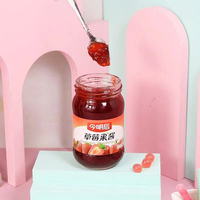 High Quality Puree Fruit Jam Good Taste Blueberry & Strawberry Jam in Bottle Packaging