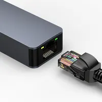 Hot Koop 17.5Cm Kabel High Speed Usb C Tot Rj45 2.5G Netwerkkaart Ethernet Adapter
