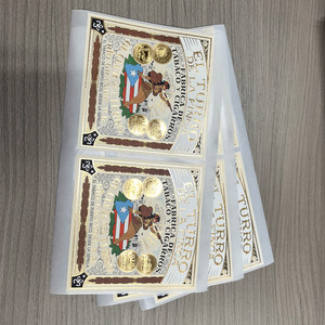 Papel de textura personalizado, lámina de oro, <span class=keywords><strong>pegatinas</strong></span> de papel de alta calidad, diseño de gama alta, etiquetas <span class=keywords><strong>caras</strong></span> de alta calidad para cajas de cigarros - Product Image 2