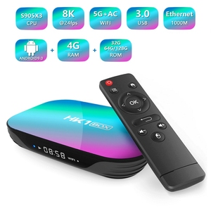 Bán buôn HK1 Android 9 TV Box 8K giải mã Quad Core Wifi 6 4GB + 64GB Bluetooth 4.0 H.265 TV Set-Top Box - Product Image 4
