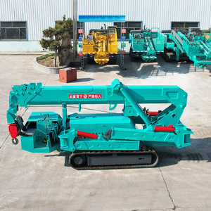 Mini camión sobre orugas hidráulico autopropulsado con precio de fábrica, grúa móvil todo terreno, capacidad de carga de 8 toneladas para espacios estrechos - Product Image 1