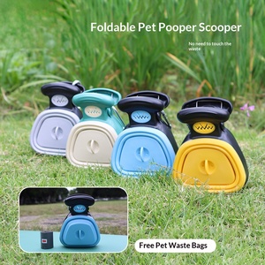 Hersteller Haustierzubehör Kotgreifer für Hunde, tragbar, faltbar, für unterwegs, mit Kotbeutel, Modell F32, Farbbox - Product Image 2