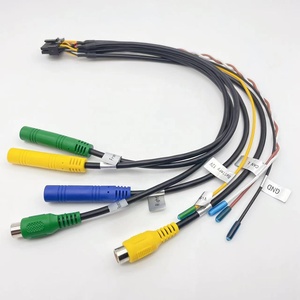 Di alta qualità doppino cavo <span class=keywords><strong>Audio</strong></span> automatico inca Aux Speaker Car Stereo Hifi USB fusibile Monitor microfono Stereo cablaggio Stereo - Product Image 3