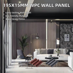 XINXIN - Panel Decorativo para Pared Interior, 195x15mm, Reforzado, Estilo Gran Muralla, WPC, Madera y Plástico Compuesto, Ecológico - Product Image 2